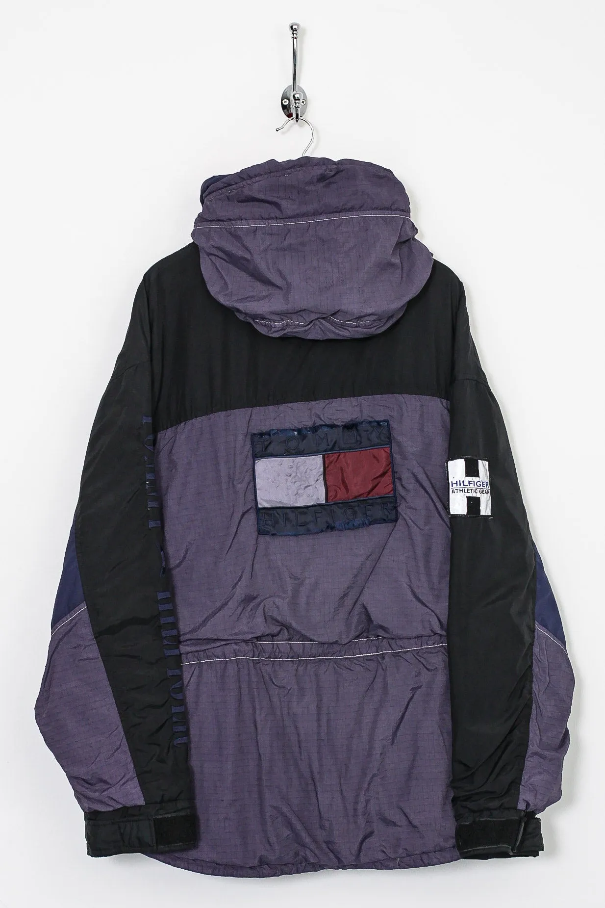 Fleece Lined Coat - 90s Tommy Hilfiger (XL)