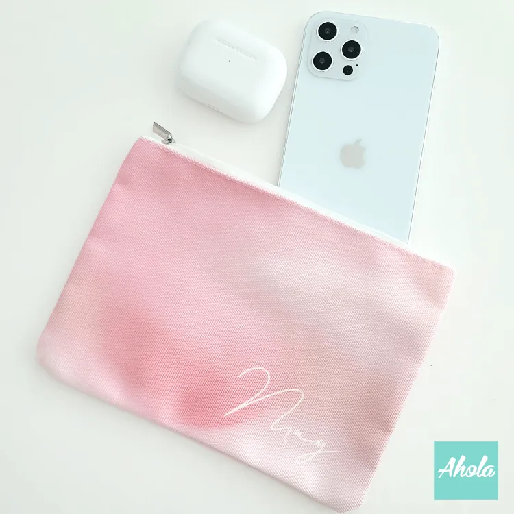 French Pink Pouch Bag