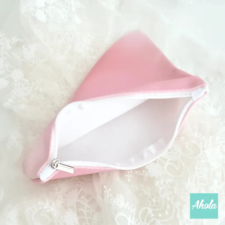 French Pink Pouch Bag