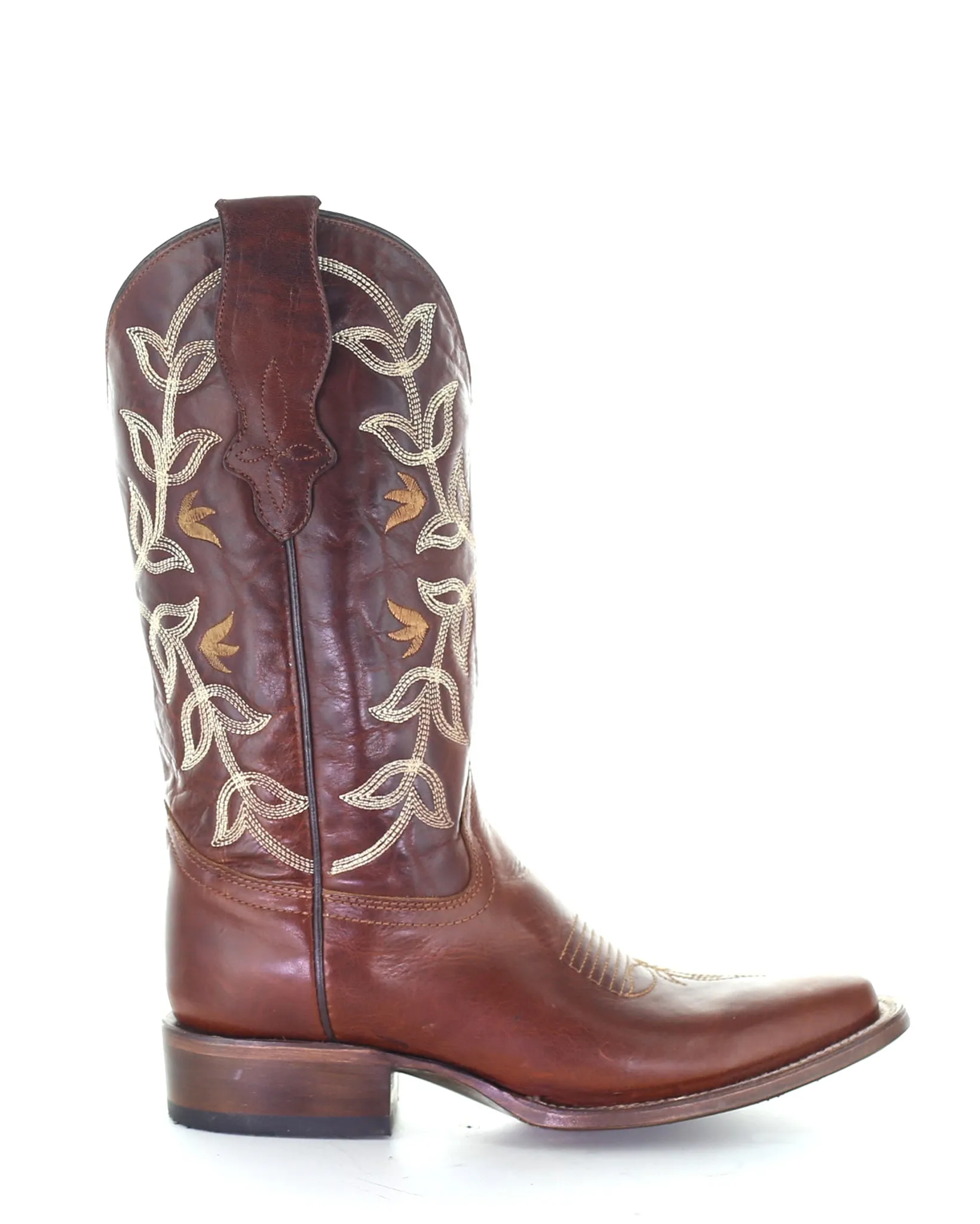 G Floral Embroidery Western Boots Women's Circle.