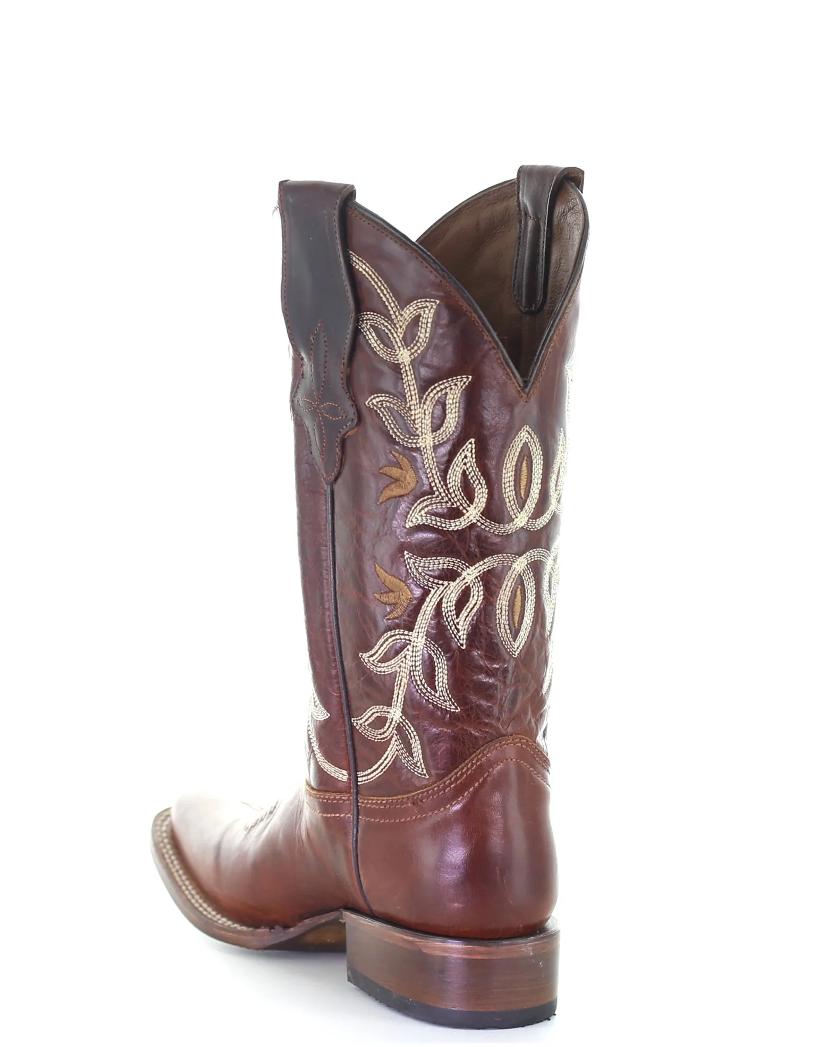 G Floral Embroidery Western Boots Women's Circle.