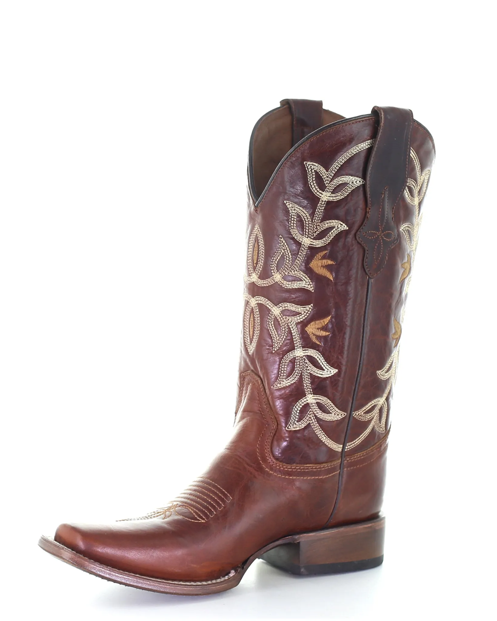 G Floral Embroidery Western Boots Women's Circle.