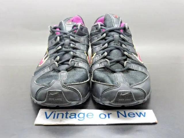 Girls' Nike Shox Turbo OH Black Gold Spark Purple Running Shoes 2006 Size 5.5Y