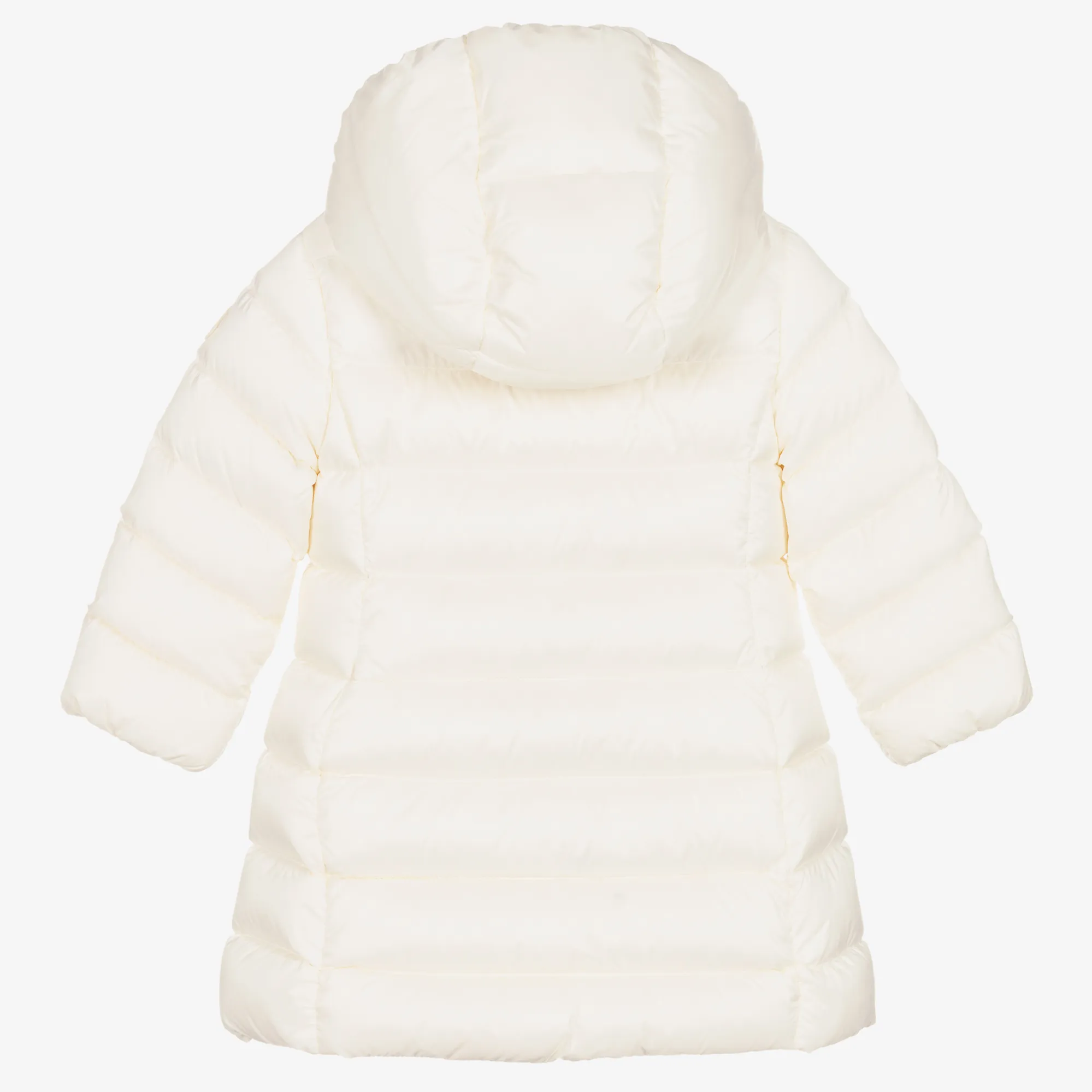 Girls' Puffer Coat Ivory - Majeure Down - Best Price