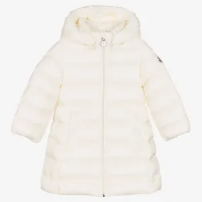 Girls' Puffer Coat Ivory - Majeure Down - Best Price