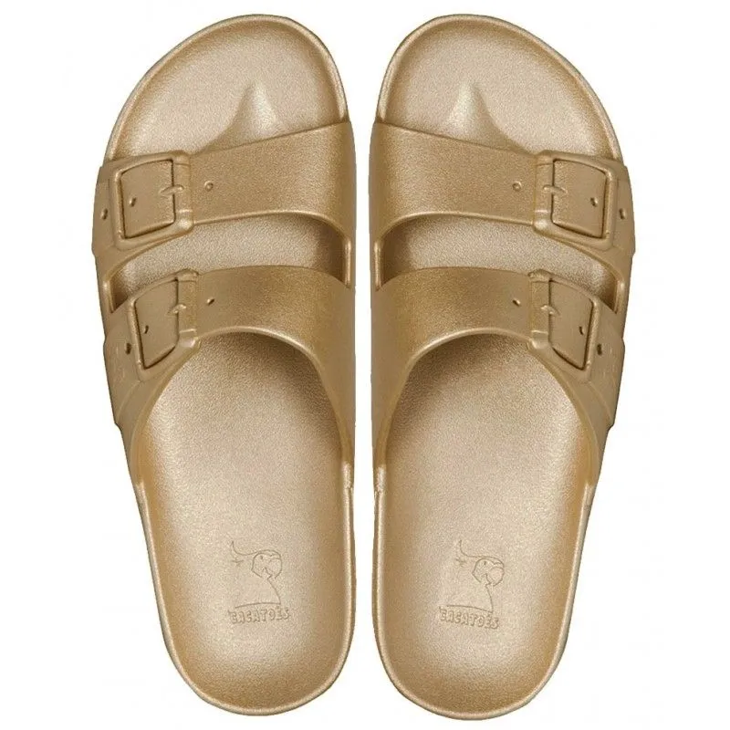 Gold Sandals Cacatoes Baleia