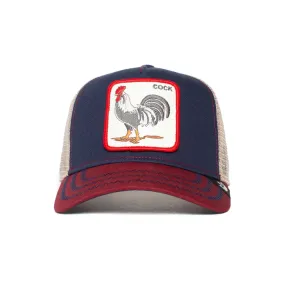 Navy / Red Goorin Bros Baseball Cap The Cock