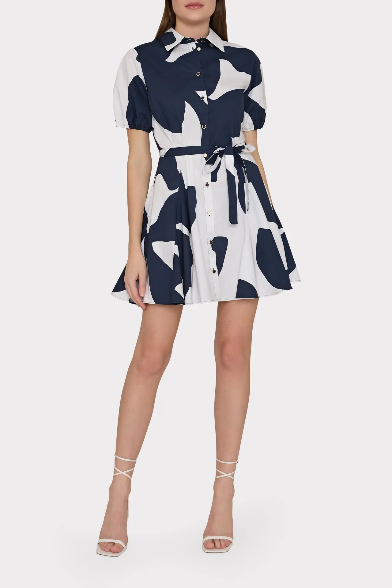 Floral Poplin Dress