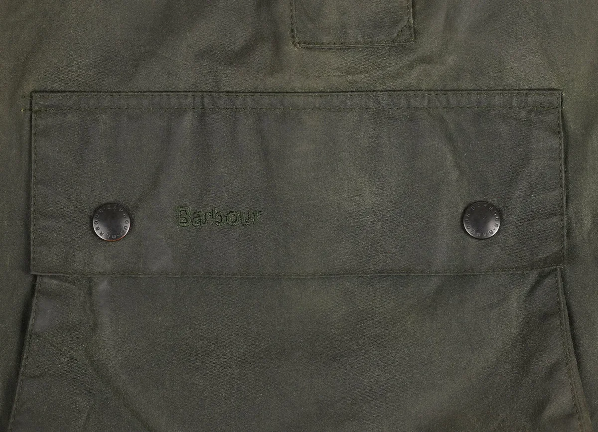 Green Barbour Border Wax Jacket Coat in XXXL Size