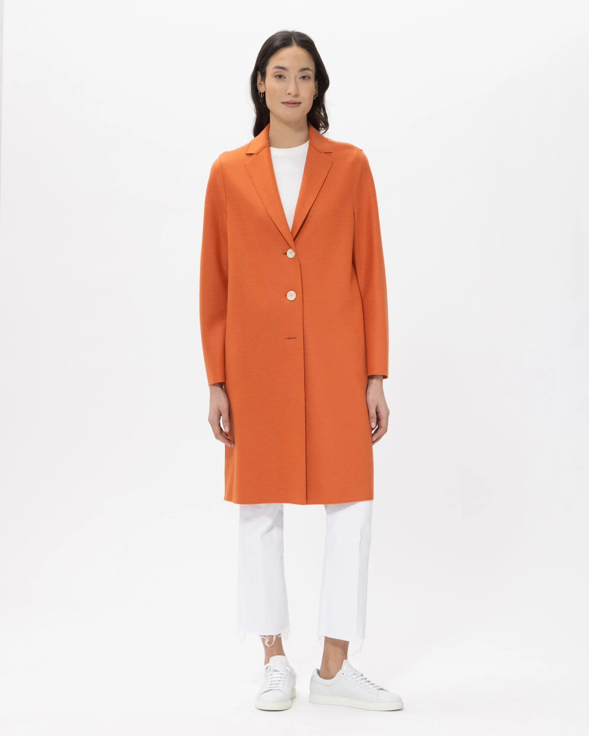 HARRIS WHARF Wool Coat - Pressed