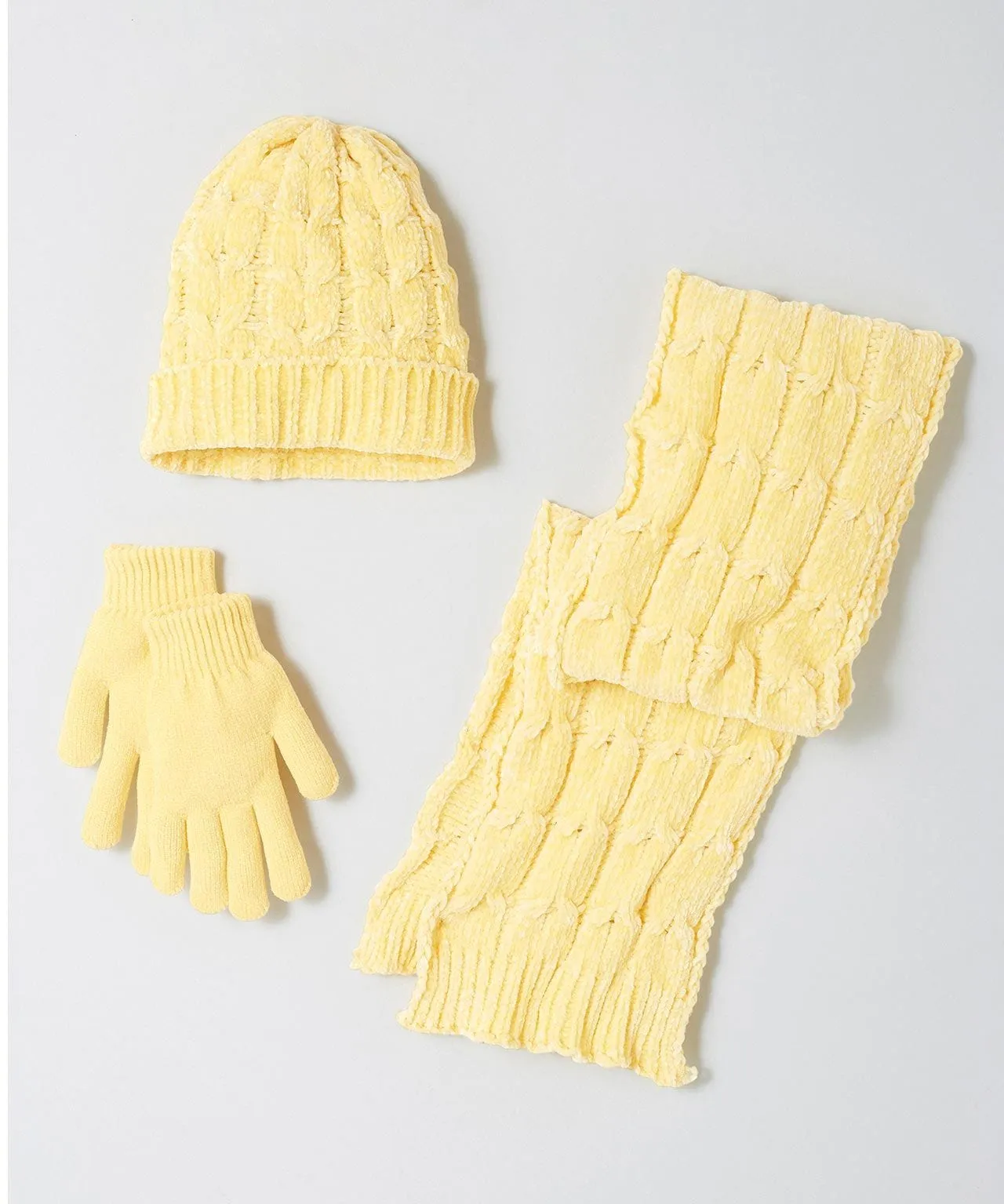 Set Glove Hat Scarf