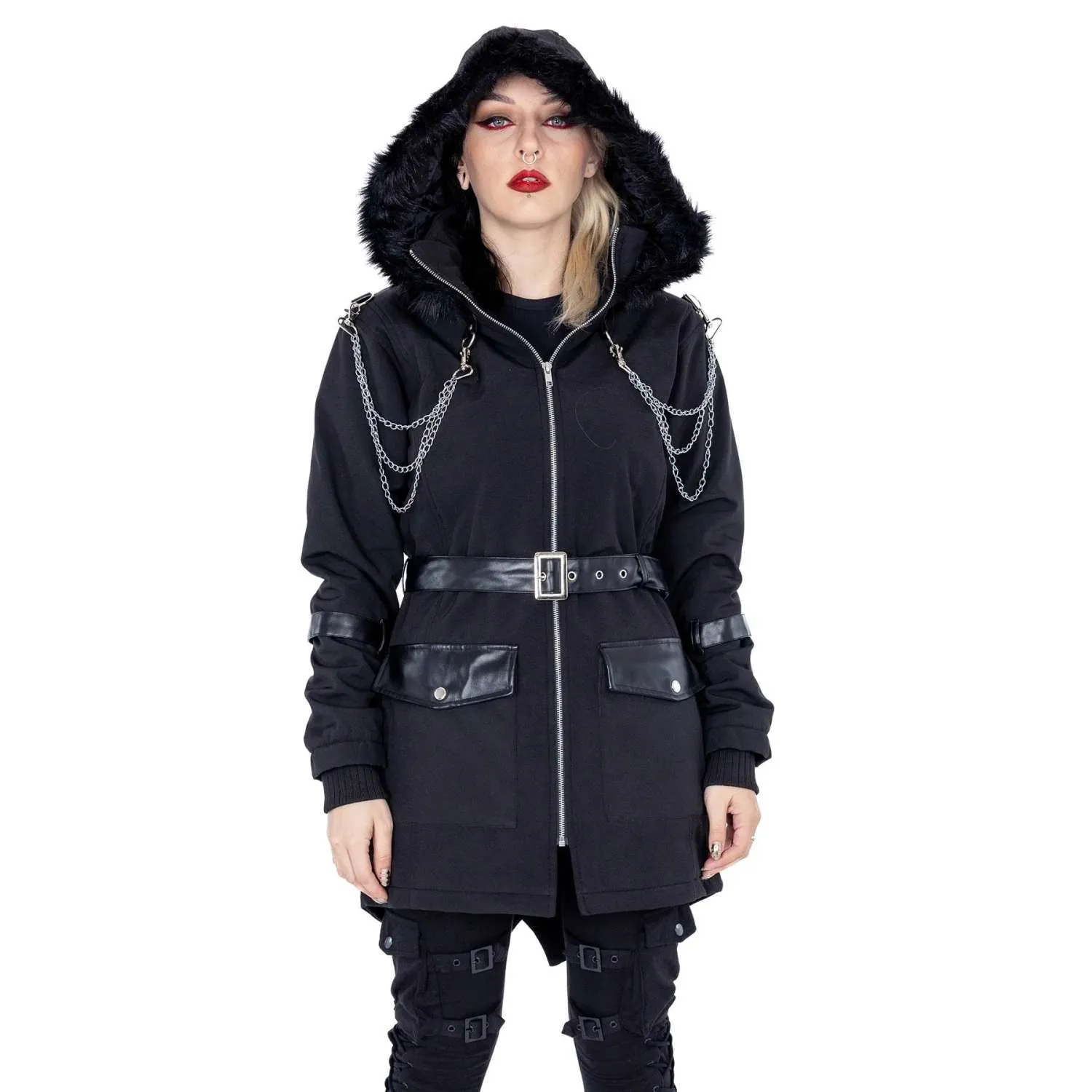 Heartless Noella Coat Jacket Dark Ages - Product Title