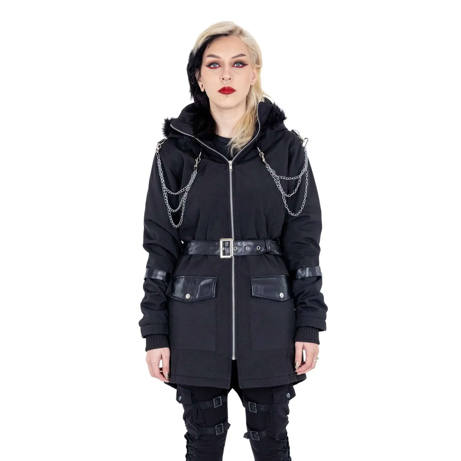 Heartless Noella Coat Jacket Dark Ages - Product Title