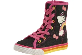 Hello Kitty Girl's HK Rainbow Hi-Top Fashion Sneakers