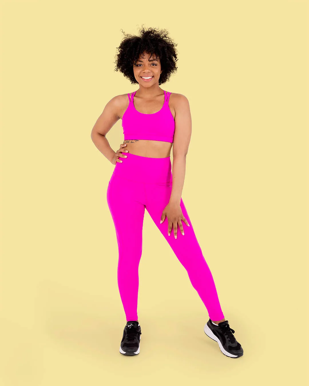 Cerise Pink HERO Super Hold Leggings