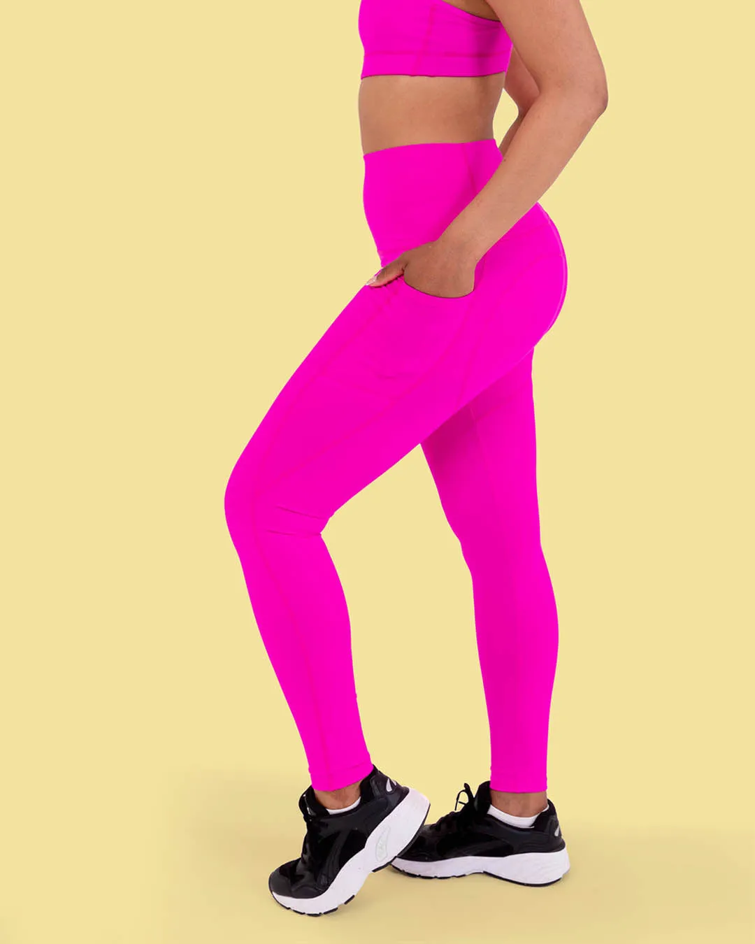 Cerise Pink HERO Super Hold Leggings