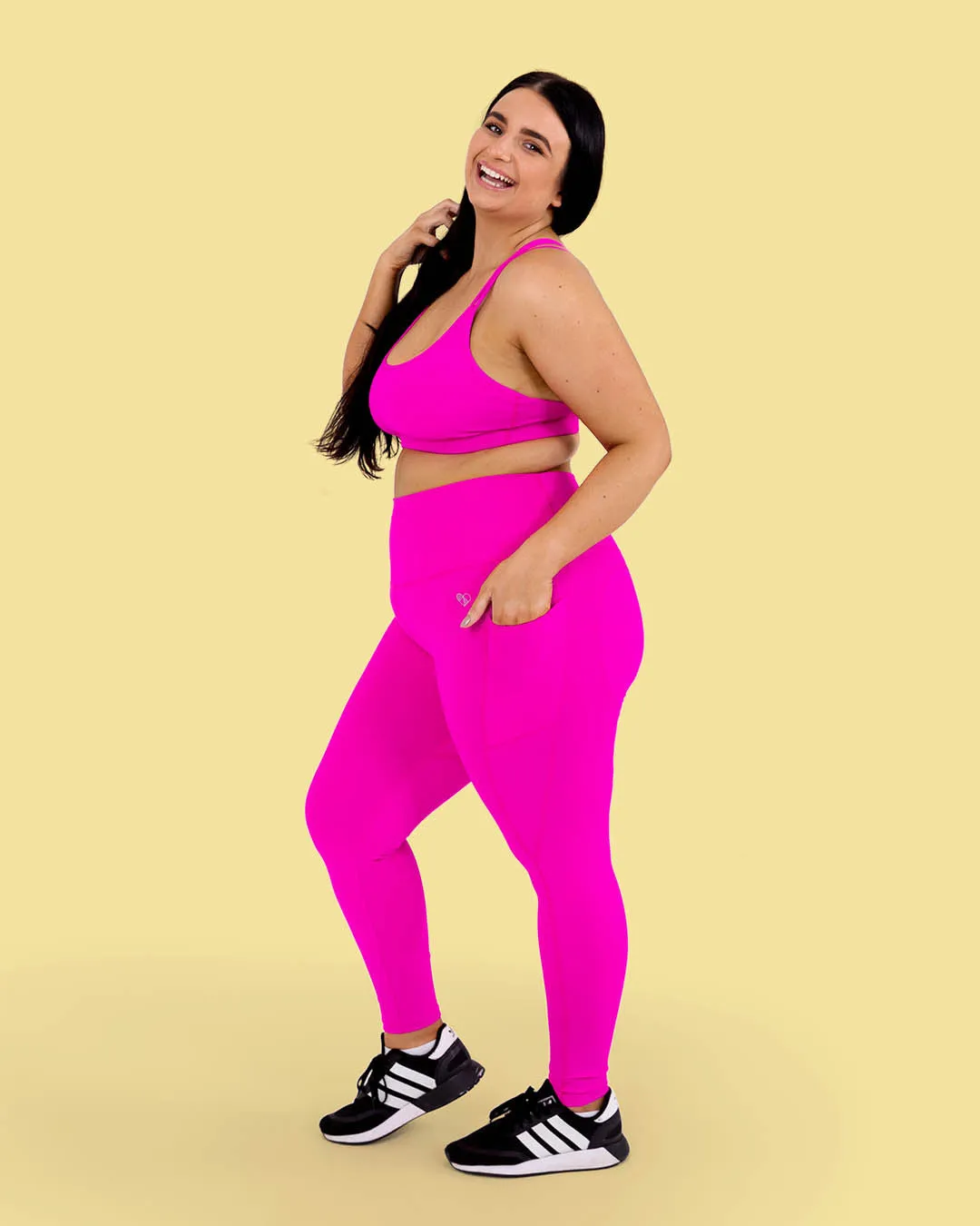 Cerise Pink HERO Super Hold Leggings