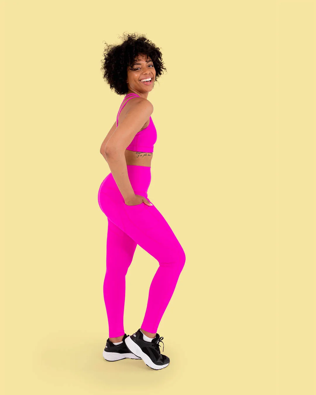 Cerise Pink HERO Super Hold Leggings