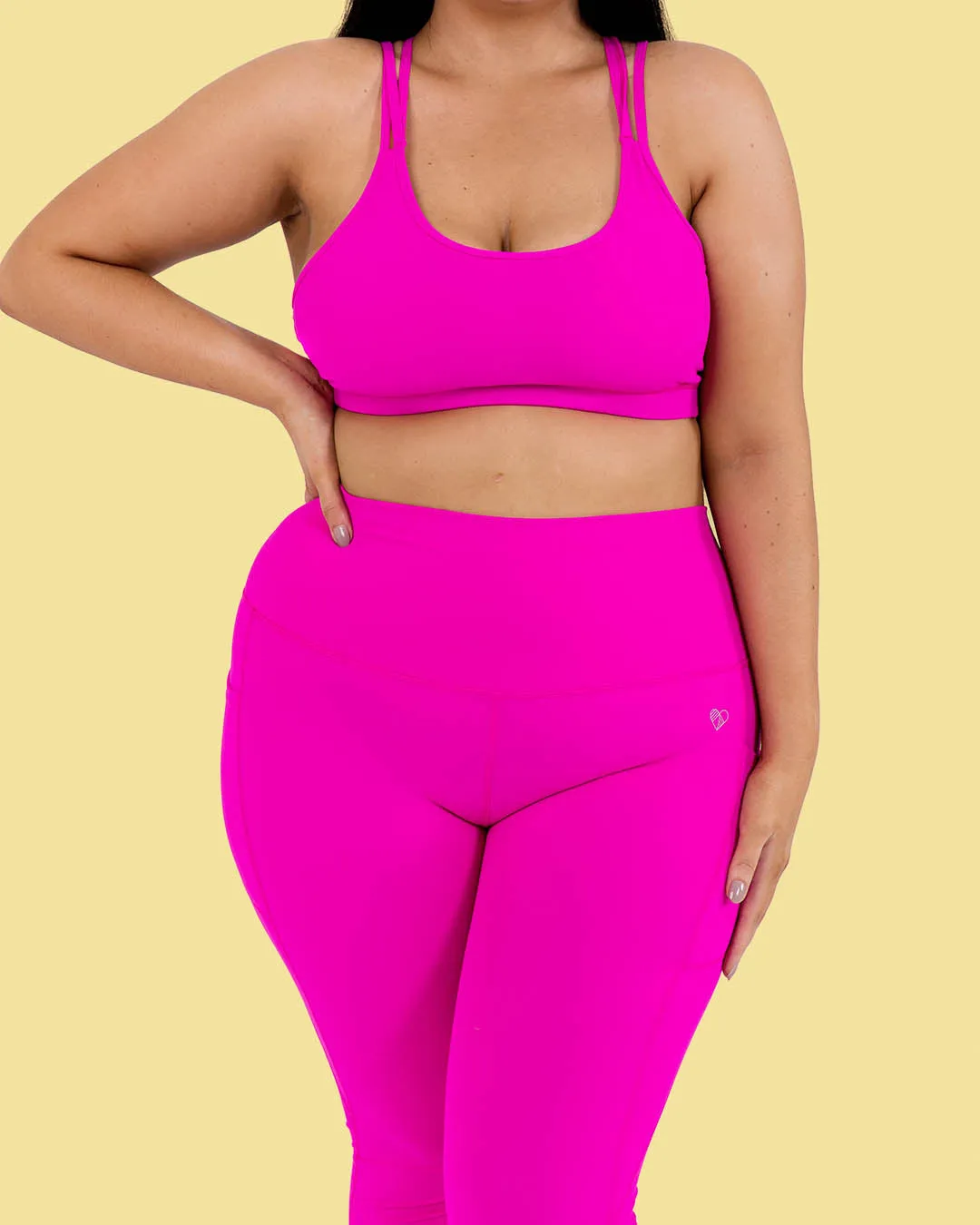 Cerise Pink HERO Super Hold Leggings