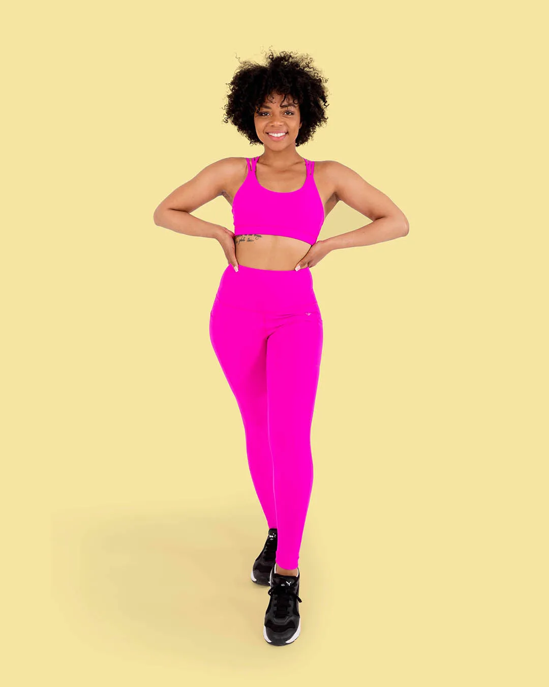 Cerise Pink HERO Super Hold Leggings