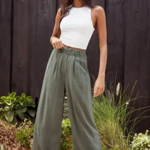 High-Waisted Trousers