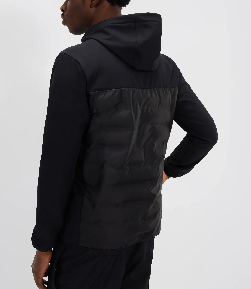 Hooded Black Track Jacket by Ellesse