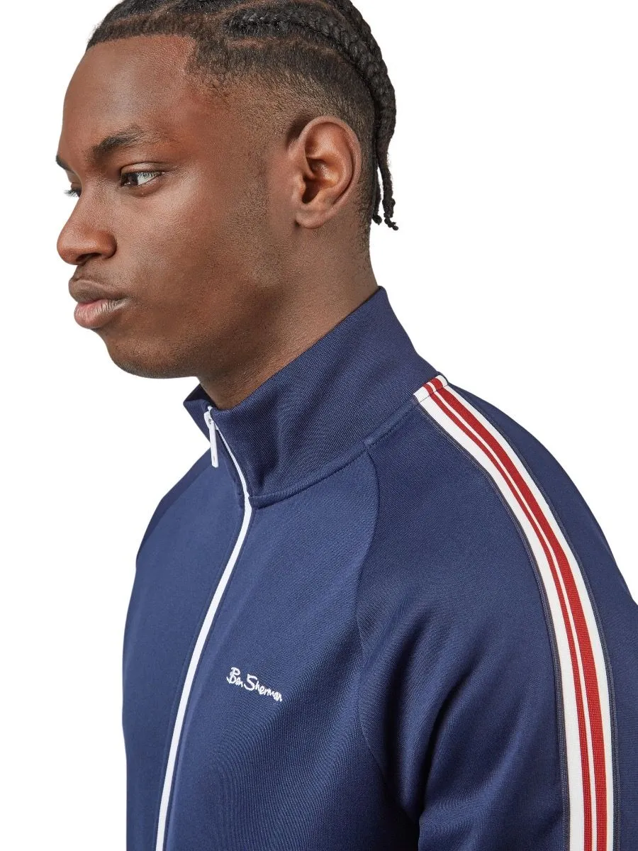 House Tarped Track Jacket in Marine