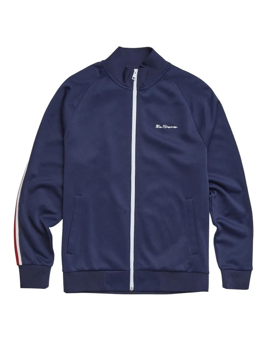 House Tarped Track Jacket in Marine