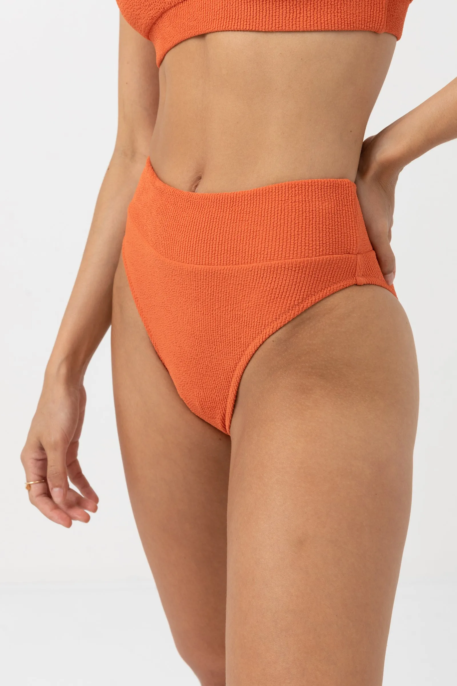 Chilli Isla Rib Hi Hip Banded Pant