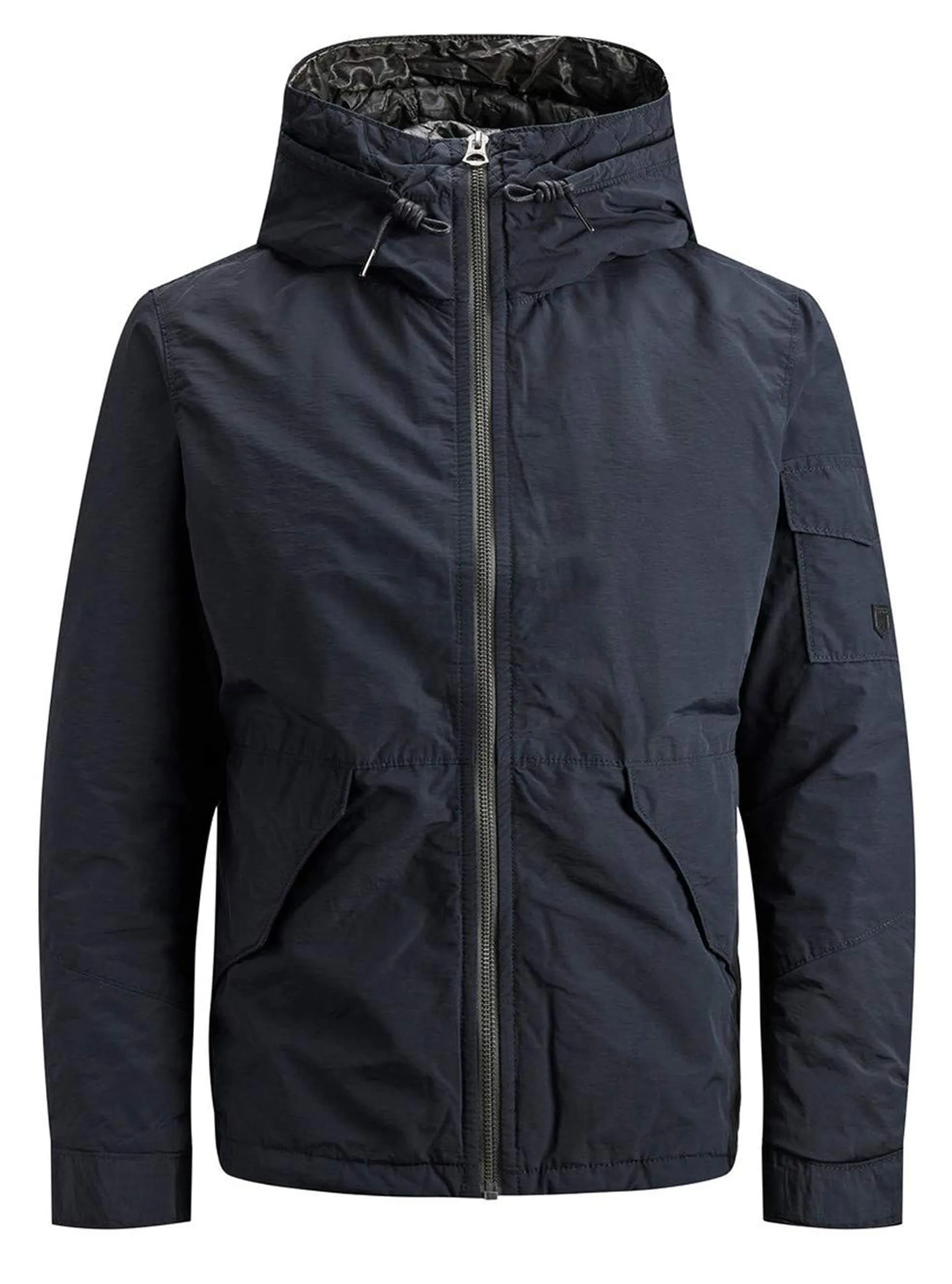 Dark Navy Hooded Jacket by Jack & Jones