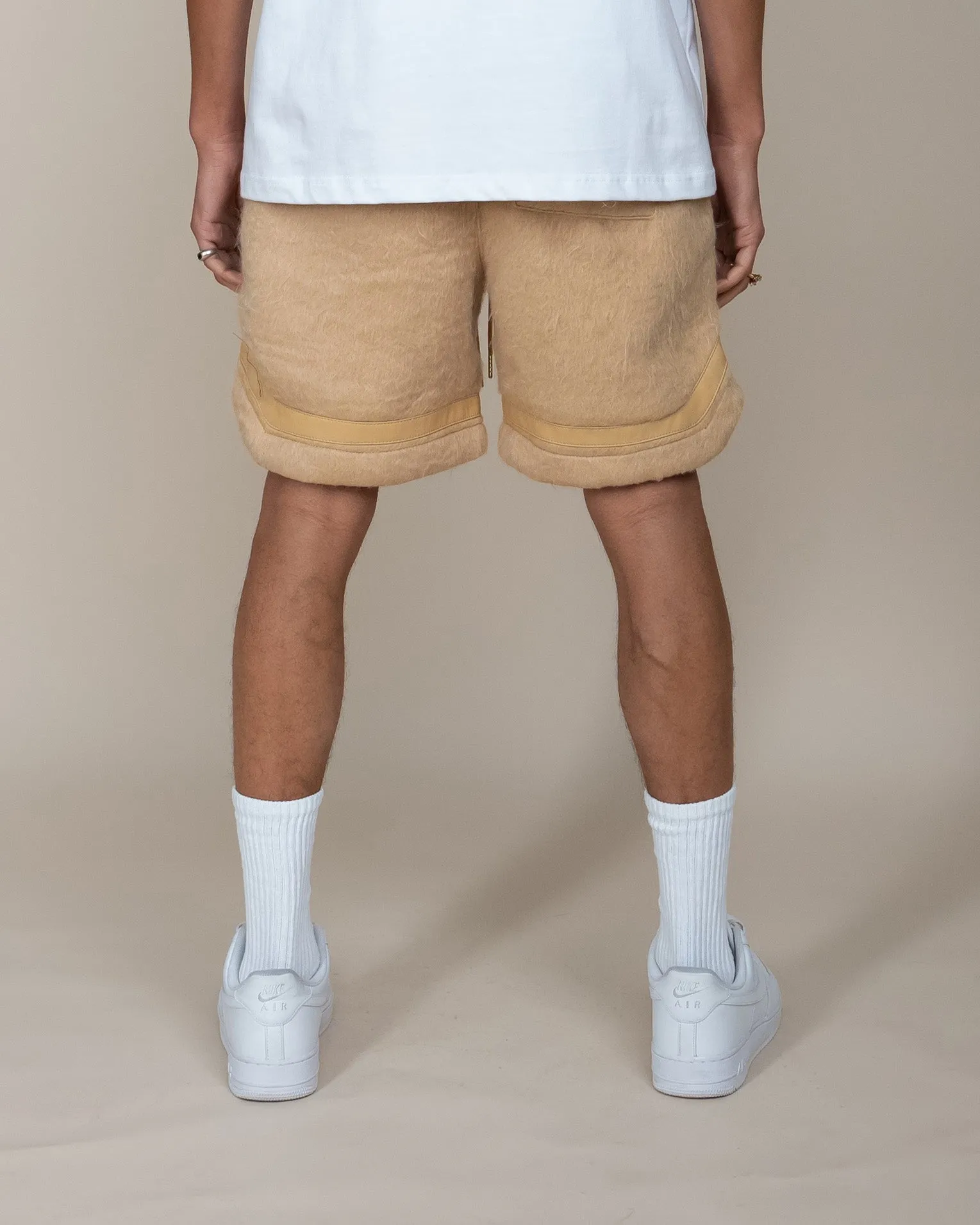 Khaki EPTM Mohair Shorts