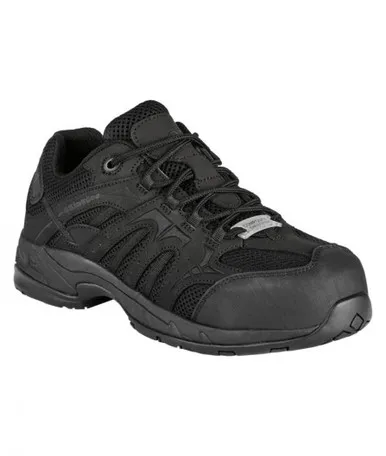 KingGee Women's CompTec G3 Composite Toe Leather Safety Shoes in Black