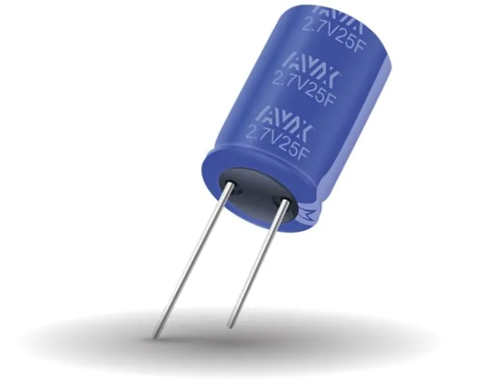 KYOCERA AVX 100F Supercapacitor -10 → +30% Tolerance, SCC 2.3V dc, Through Hole