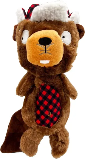 Large Huxley & Kent Ralphie Beaver Plush Dog Toy