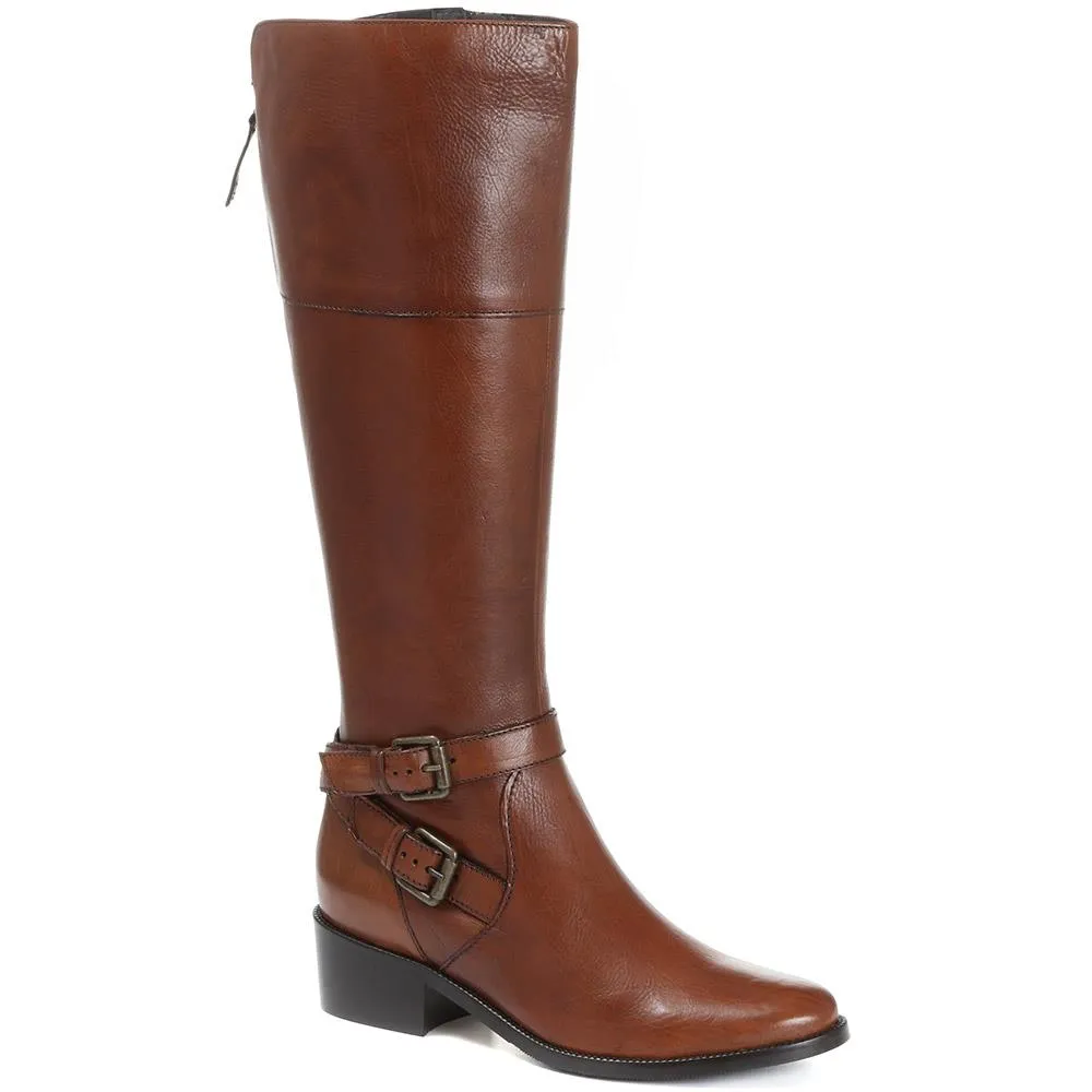 Leather Knee High Boots - Style CARM28507 / Color Code 313 432