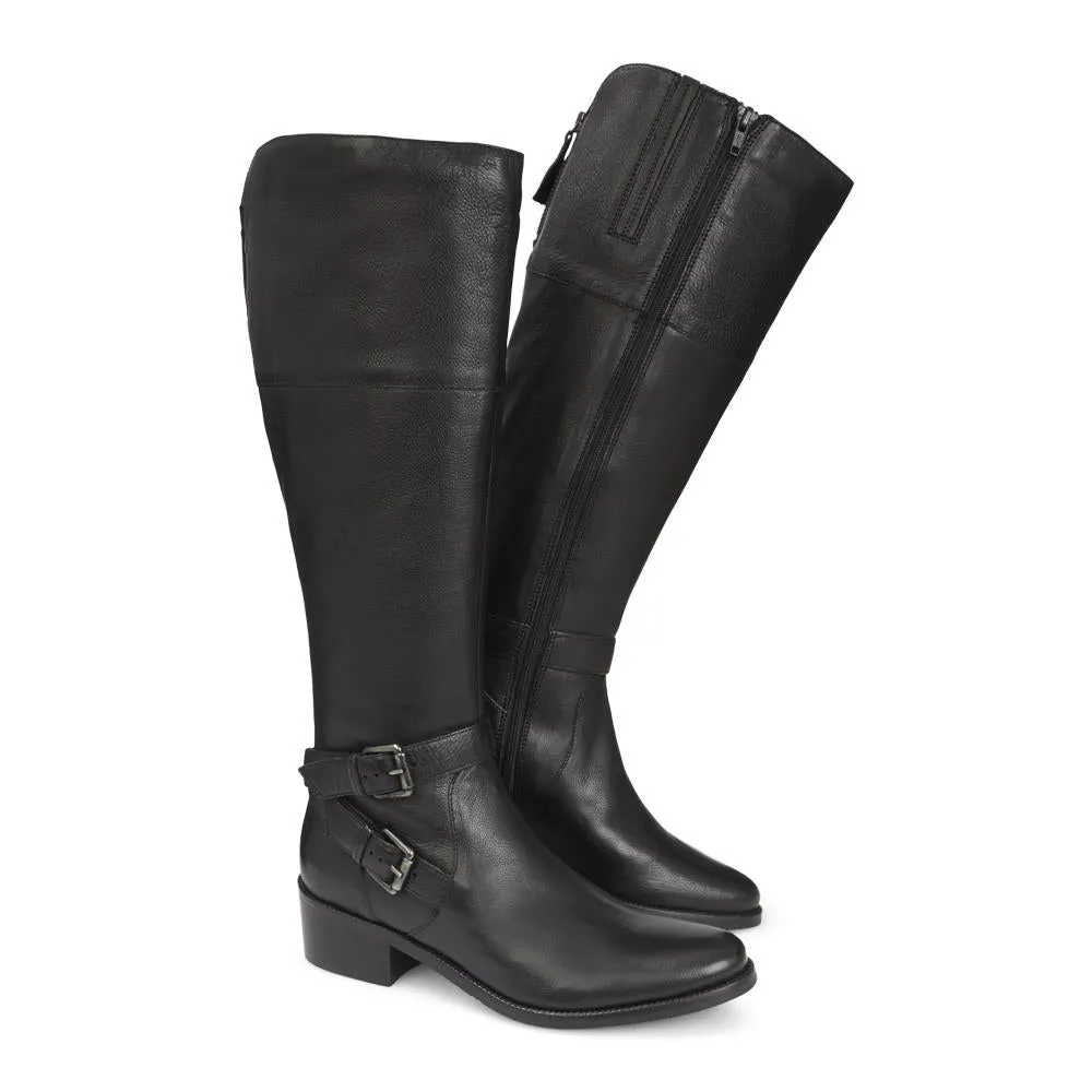 Leather Knee High Boots - Style CARM28507 / Color Code 313 432