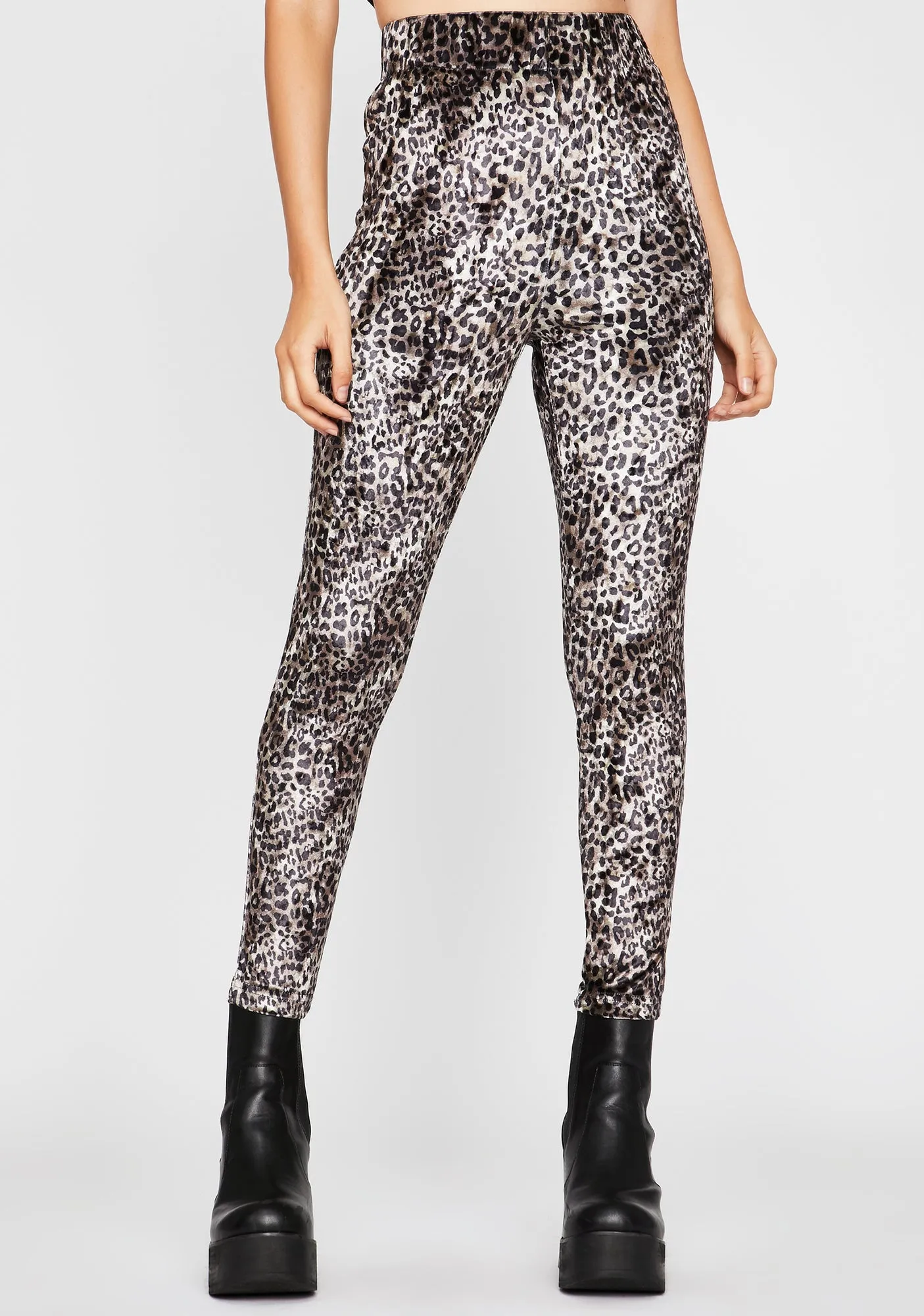 Leopard Print Leggings for Kawaii Queens