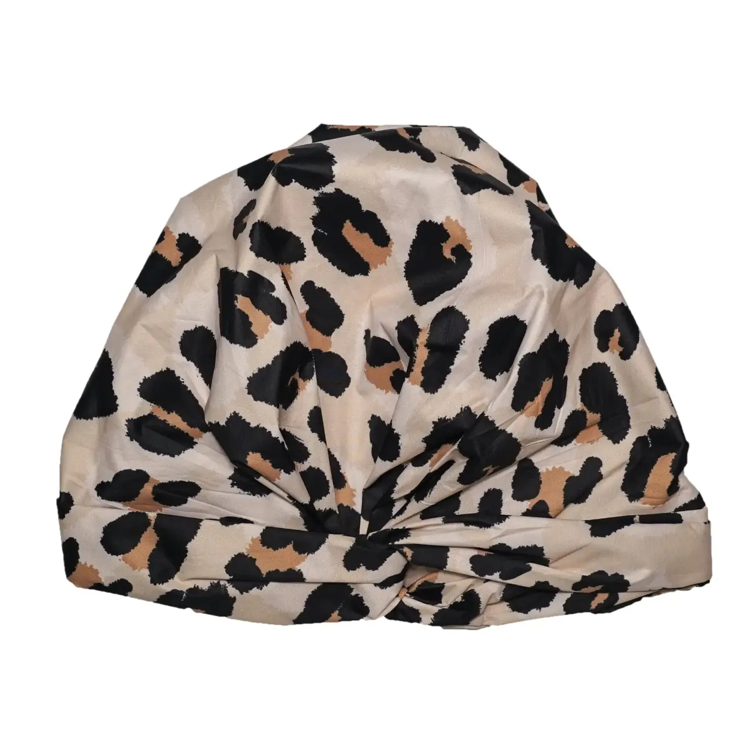 Leopard Print Shower Cap by Chan