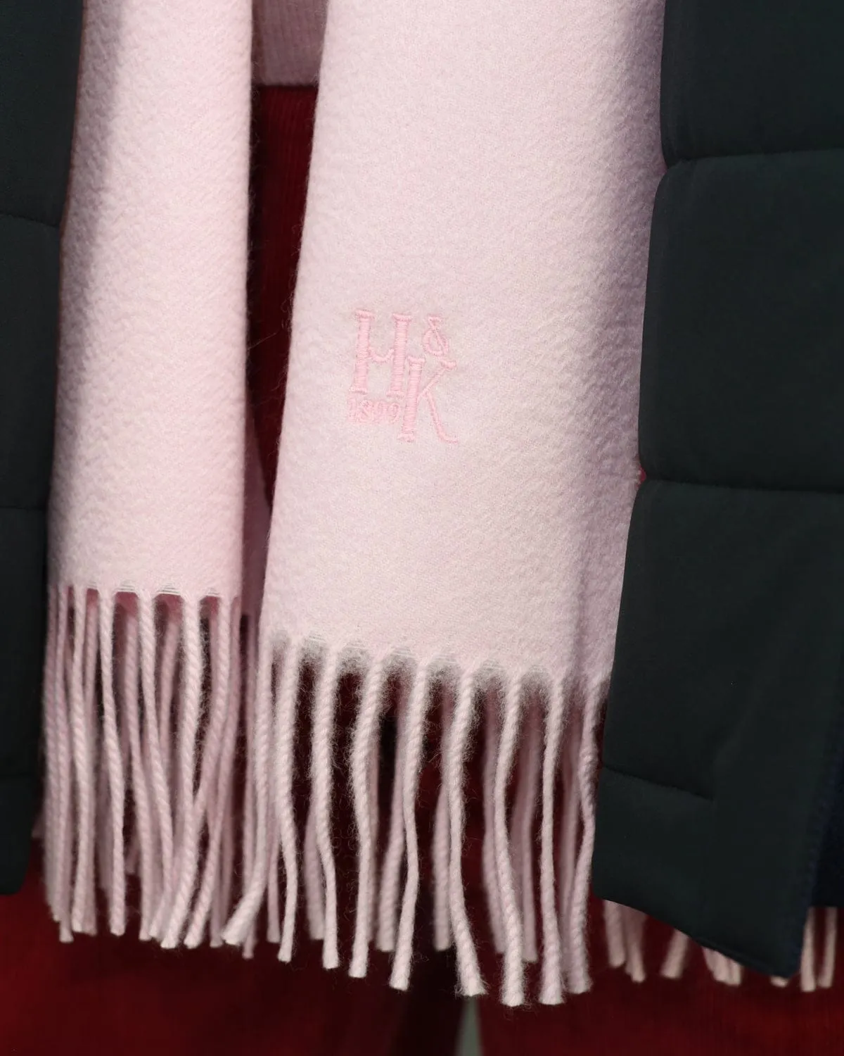 Light Pink Cashmere Scarf