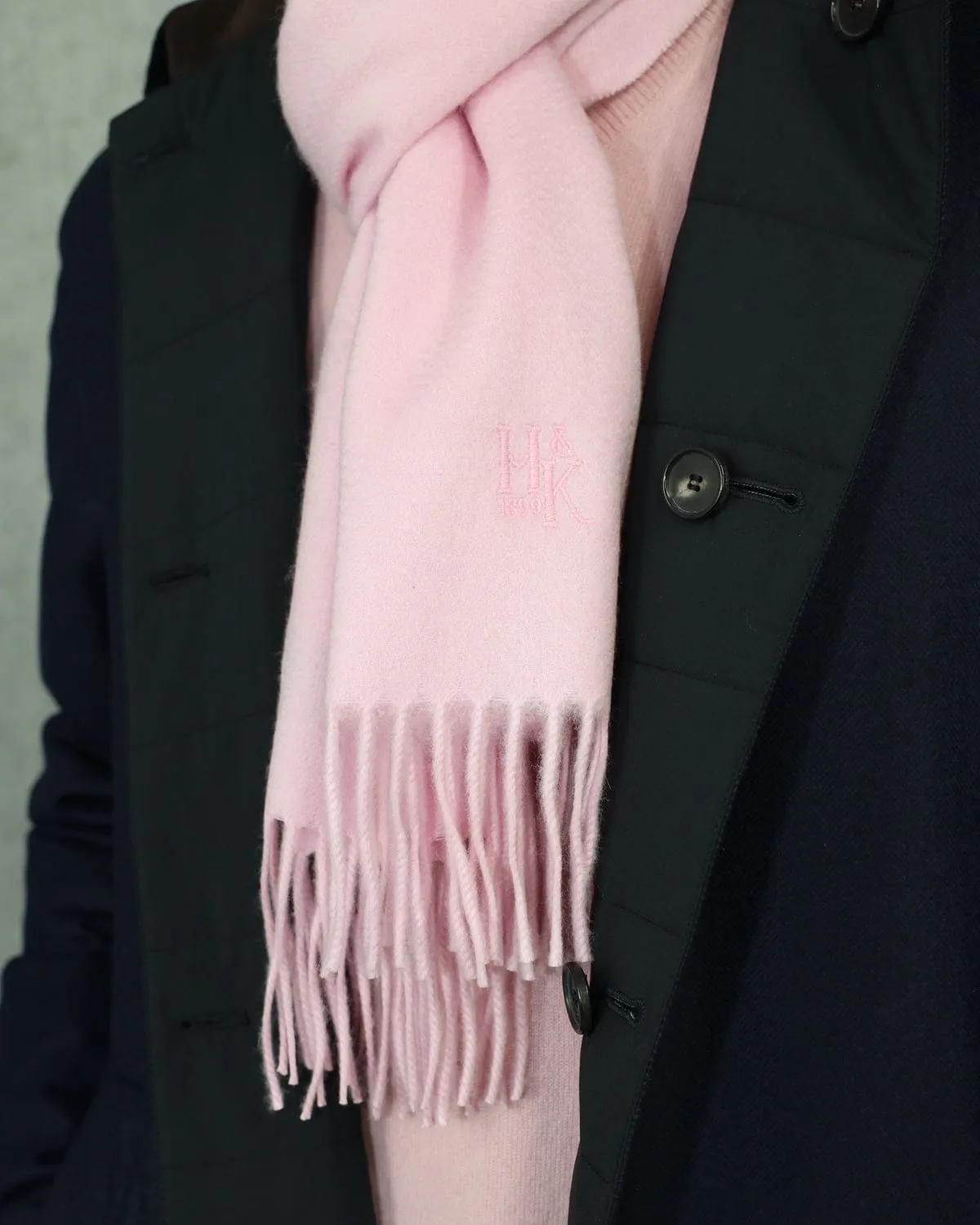 Light Pink Cashmere Scarf