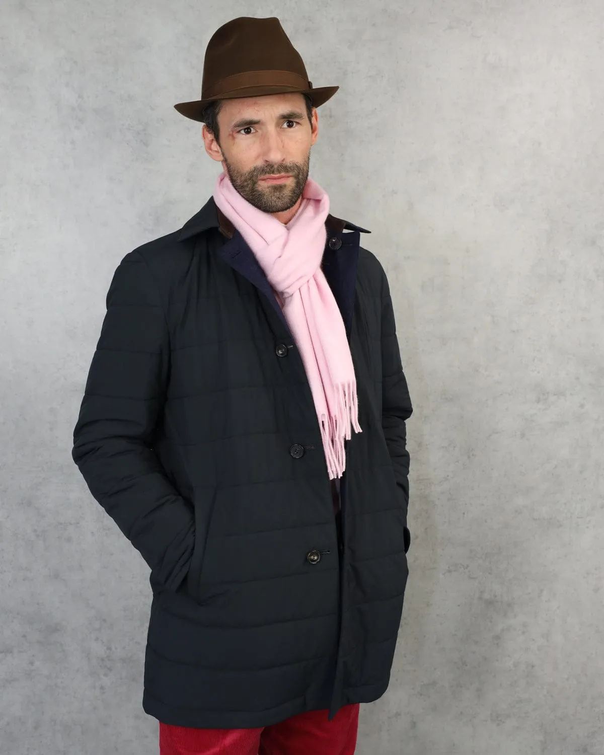 Light Pink Cashmere Scarf