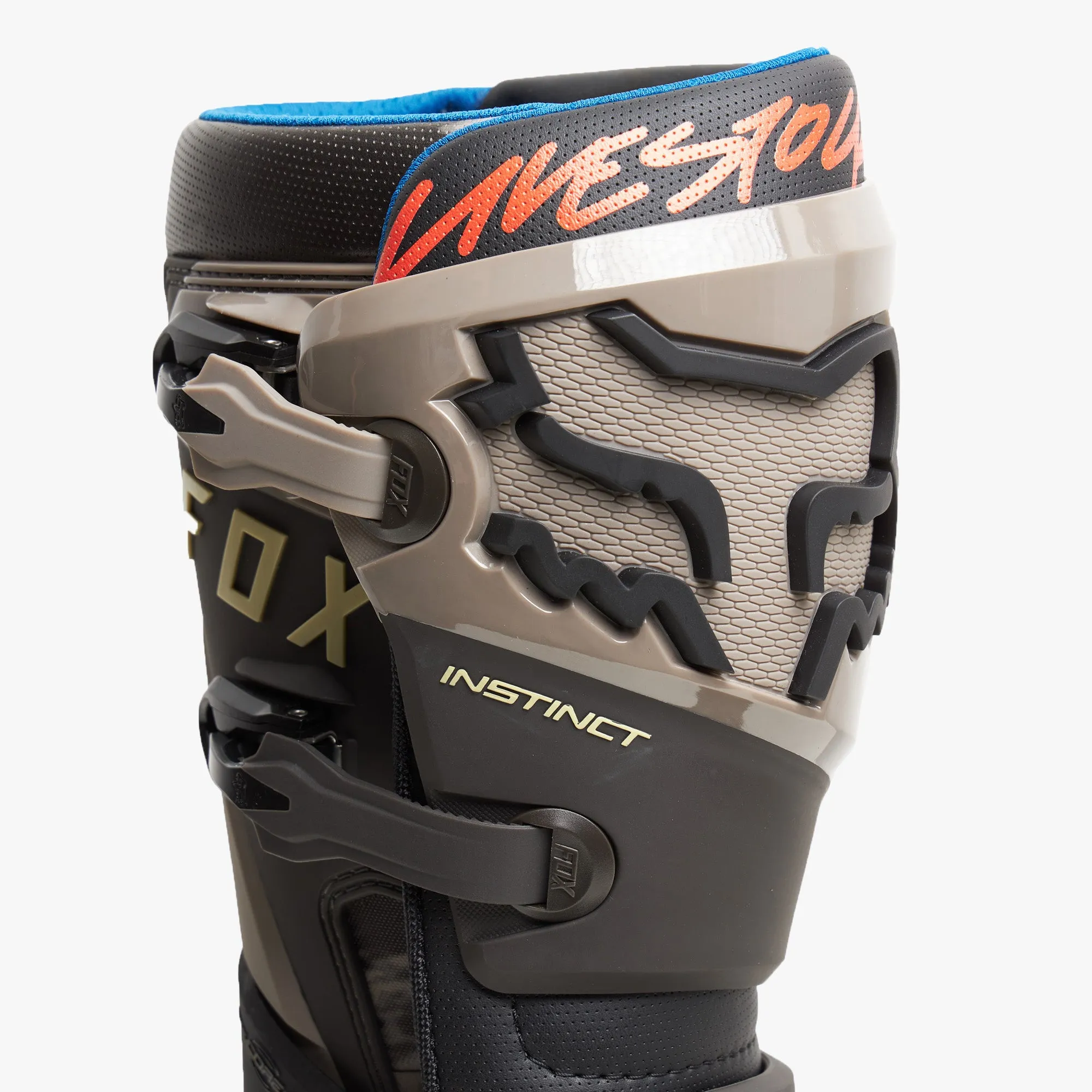 Livestock and Fox Racing MX Boots.