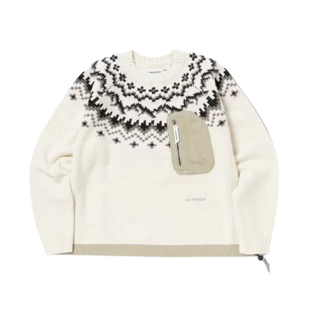 Lopi Knit Sweater Off White for Women