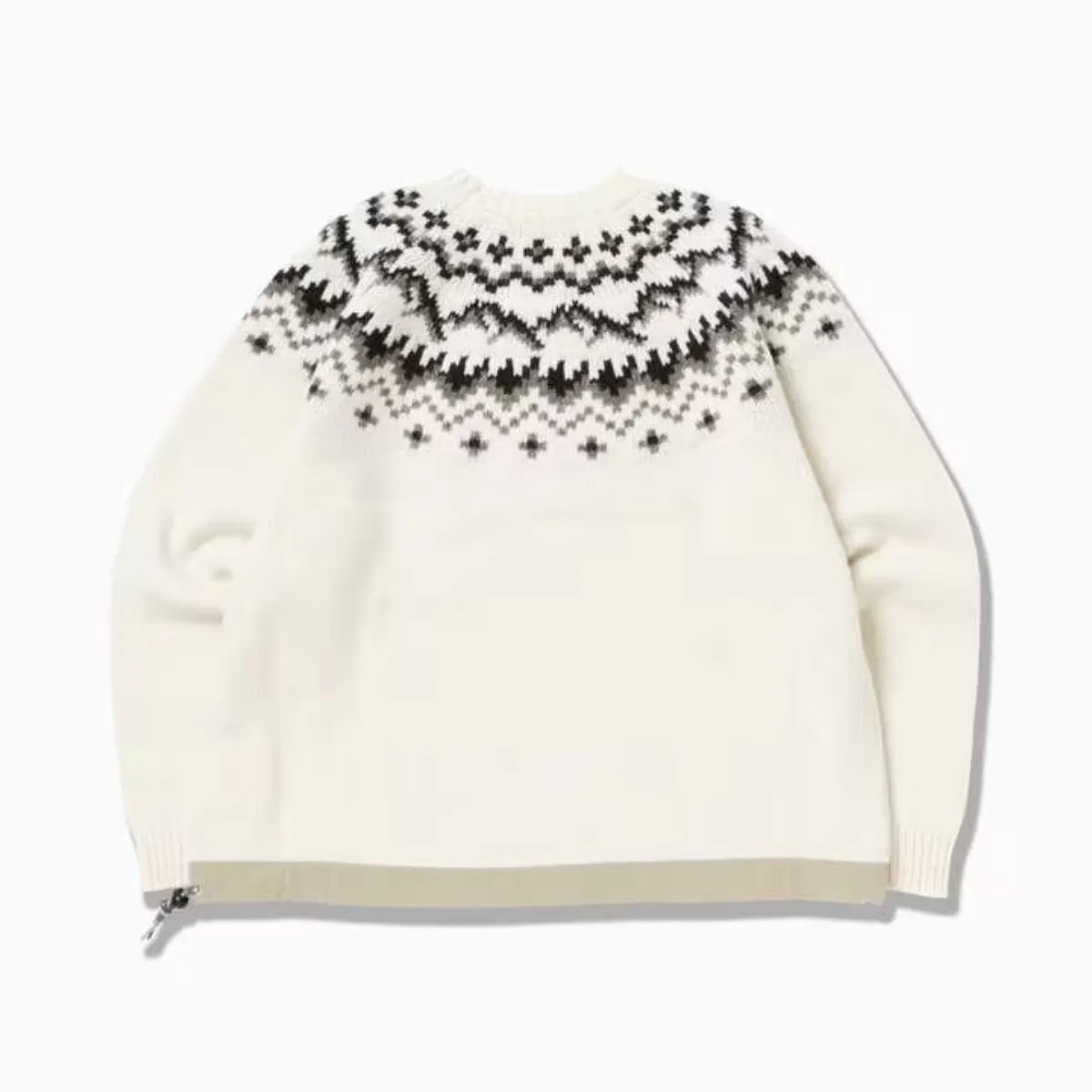 Lopi Knit Sweater Off White for Women