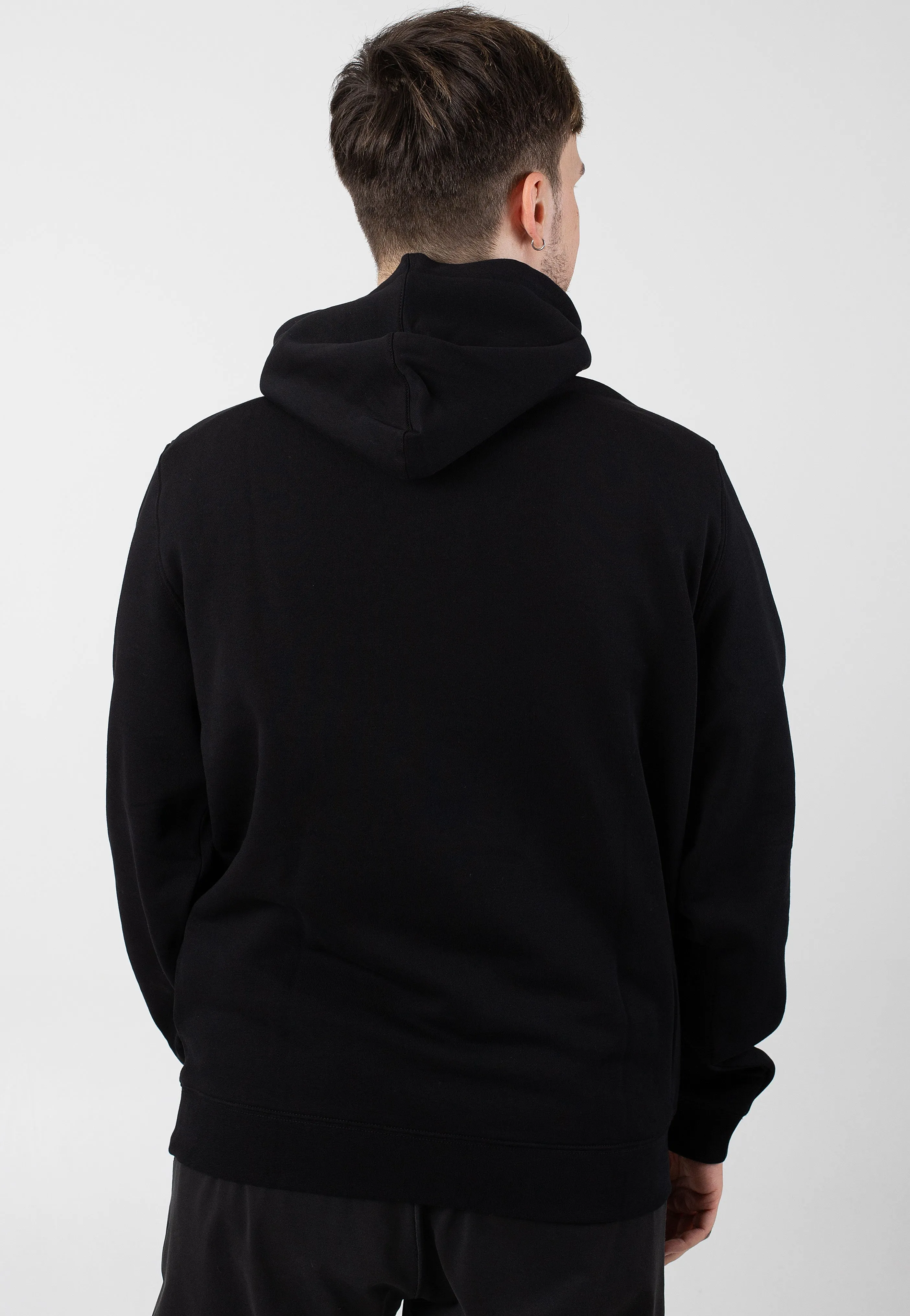 Lyle & Scott Embroidered Black White Hoodie