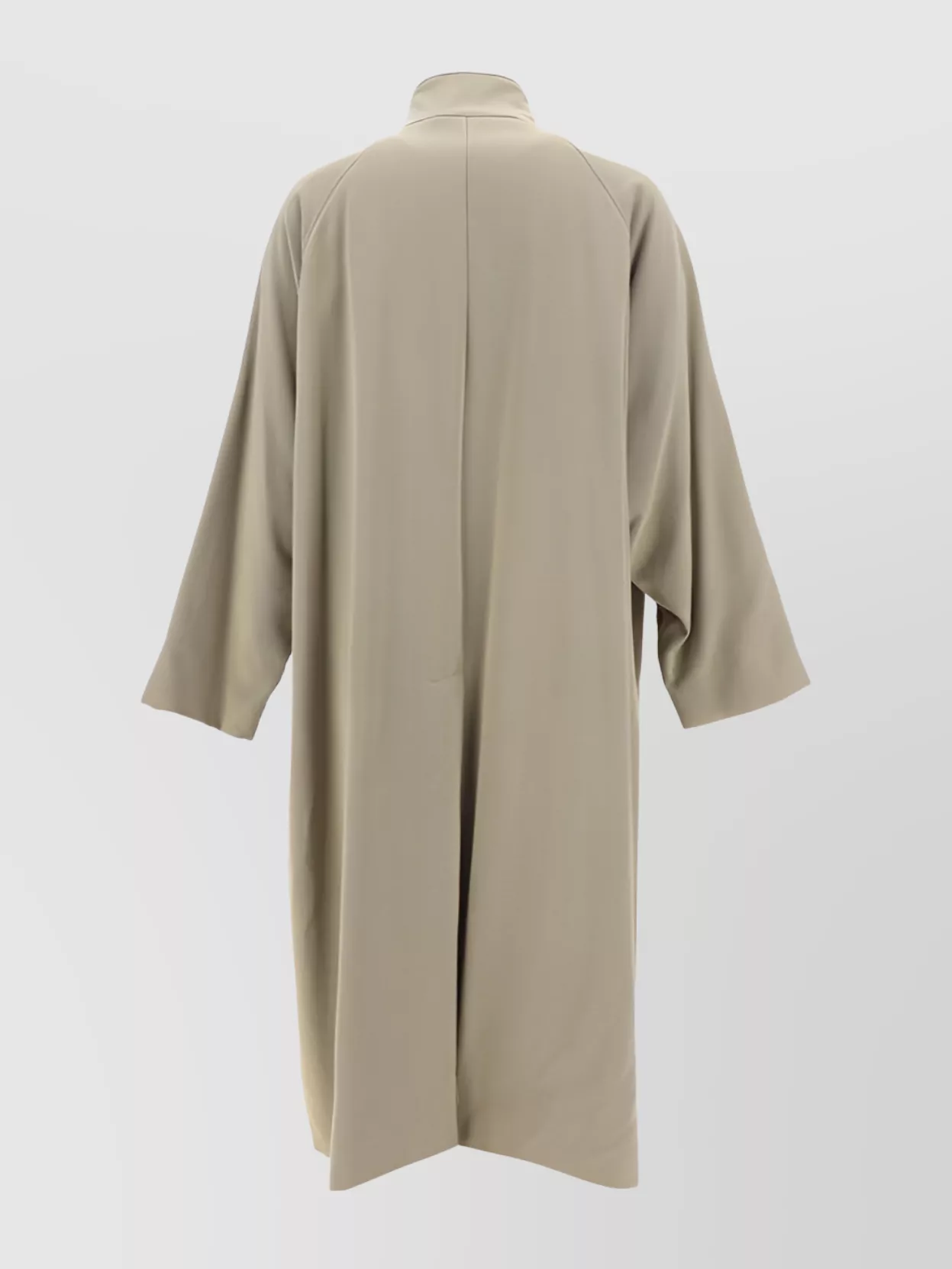 Magliano High Collar Long Coat with Belt.