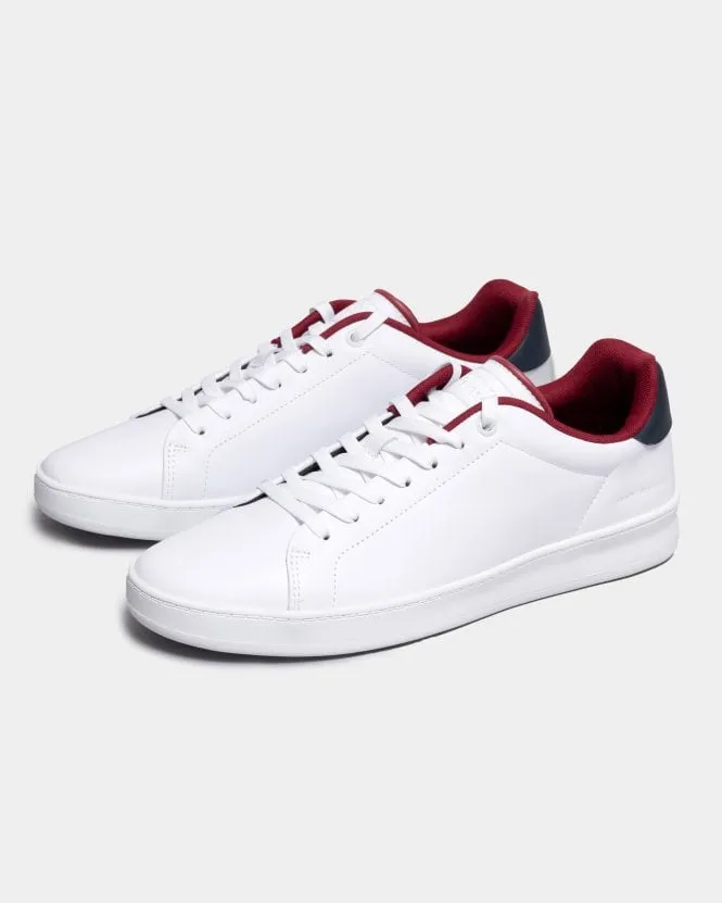 Mens Leather Trainers for Court Sneakers.