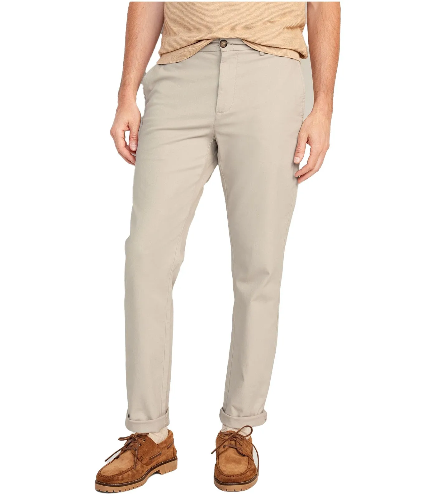 Men's Slim Flex Chino Pants with Built-In Rotation - A Stones Throw