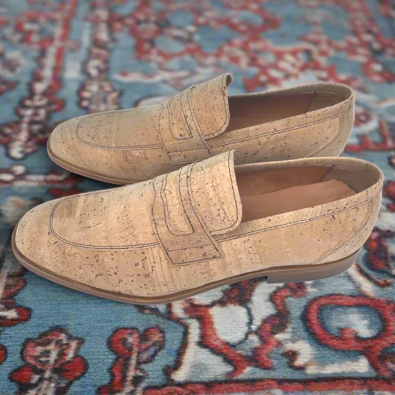 Men's Vegan Cork Loafers