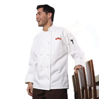 Mesh Classic Knot Chef Coat